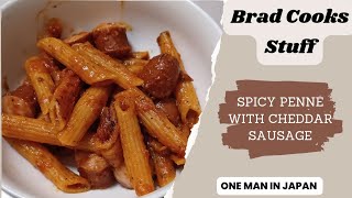 Brad Cooks Stuff Spicy Penne with Cheddar Sausage 字幕 [upl. by Handler]