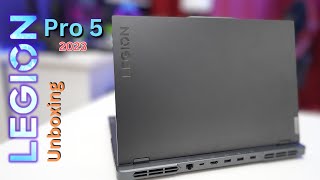 Lenovo Legion 5 Pro 2023 Unboxing  RTX 4060 [upl. by Aramahs265]