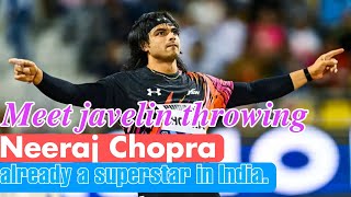 Neeraj Chopra Already A Superstar  Paris Olympics 2024 olympics2024 [upl. by Bohlin887]