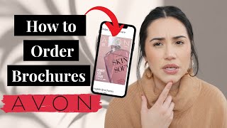 How to Order Avon Brochures on Avoncom [upl. by Ennaecarg]