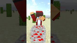 MYSTERY STONE BEDROCK  Baby zombie minecraft animations [upl. by Niotna]