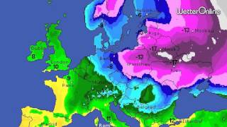 Frost verschärft sich noch  Temperaturgegensätze in Deutschland [upl. by Wasserman794]