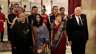 The Rt Hon David Johnston Governor General of Canada called on President Mukherjee [upl. by Ettevy]