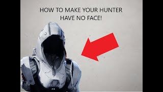 HOW TO MAKE THE FACELESS HUNTER LOOK IN D2  DESTINY 2 BEYOND LIGHT [upl. by Asnerek]