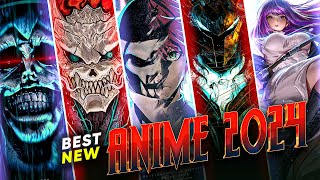 7 BEST NEW ANIME OF 2024  HALF YEAR  ENGHIN DUB ANIME  AJAY KA REVIEW [upl. by Atilem767]