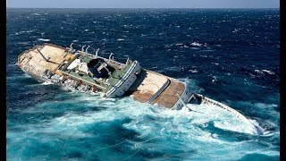 Top 5 Sinking Ship Scary Footage [upl. by Schreib]