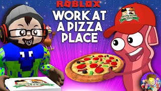 DERPY BACON Delivers DUDDZ a PIZZA 🍕 Roblox Gameplay Finally Gets a REAL Job [upl. by Ymmac488]