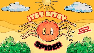 The Itsy Bitsy Spider Song  Nursery Rhymes amp Baby Songs  A2Z [upl. by Coralyn]