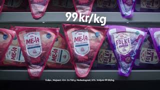 ICA reklamfilm 2024 vecka 14  ICAs egna ost Meja [upl. by Adora878]