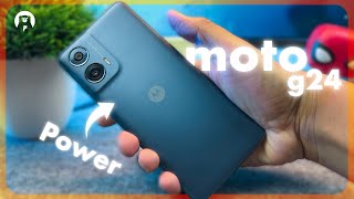 ¡Descubre todo sobre el moto G24 Power 📱🔋  Review completo y opiniones [upl. by Younger]