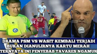 Tavares Ngamuk Usai Laga PSM Makassar vs Persis Solo Piala Presiden 2024 [upl. by Leanor884]