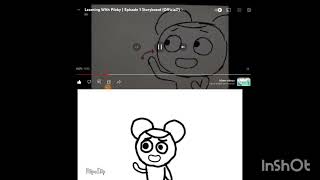 Pibby leaked storyboard comparison [upl. by Anetsirhc]