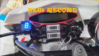 BETA RR 125cc 4T AC 2016  New Record TOP SPEED MAX [upl. by Malanie]