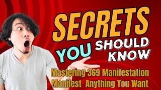 Mastering 369 Manifestation A StepbyStep Guide for You  Tesla code  Attract Anything You Want [upl. by Ela]