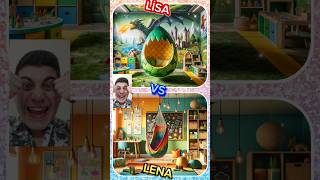 choose Lisa Or Lena Swing Home 🏠🏠🏠 vs tiktok lisaorlenahome للبنات viralvideo [upl. by Gnauq]