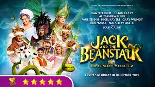 5★ REVIEW Jack and the Beanstalk Pantomime LONDON PALLADIUM 2022 [upl. by Herwick]