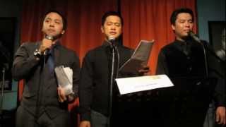 THE FILIPINO TENORS Classical  quotSa Panaginip Ko I Dreamed A Dreamquot Live  Conspiracy Bar [upl. by Diva]