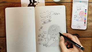 ‪‪Moleskine‬ Smart ‪Writing‬‬ Set Digitalizes Your Notes [upl. by Anayek]