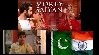 Morey Saiyan Reaction  Parey Hut Love  Mahira Khan  Sheheryar Munawar  Indian Reacts [upl. by Alexandria]