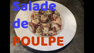 SALADE DE POULPE A LAIL ET AU CITRON [upl. by Ahseen]