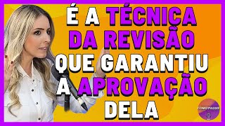 Forma de Estudo Que Garantiu a Aprovação no Concurso Público [upl. by Ellenaj]