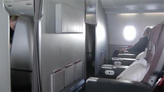 A380 Premium Economy Class Qantas QF1 Sydney to Singapore [upl. by Noll206]