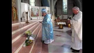 Blessing of flowers at the Cathedral [upl. by Lorinda]