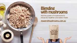 Blending with Mushrooms  how to create perfect Meat Sauce [upl. by Ebony]