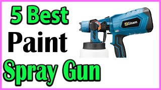 TOP 5 Best Electric Paint Spray Gun Review 2024 [upl. by Euqinaj932]