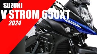 All NEW Suzuki V STROM 650xt 2024 New Color Update [upl. by Garnes]