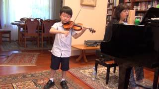 Komarovsky Variation  Christian Li Aged 6 [upl. by Siseneg157]