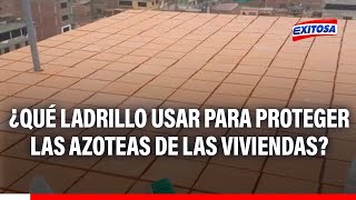 🔴🔵¿Qué ladrillo usar para proteger las azoteas de las viviendas [upl. by Ayanahs932]