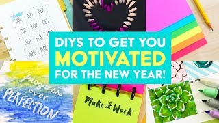 Top 5 DIYs to Get You Motivated for the New Year  Sea Lemon [upl. by Nagaer]