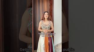 Kya kia karu 😂🙈 introvert introvertsbelike funnyshorts navratrihairstyle navratrilehenga [upl. by Philippe]