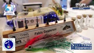 Fiera Pescare Show Pesca a mosca 2016 Fly Tying Experience Ifta Riconoscimento a Palù Fly fishing [upl. by Nomma]