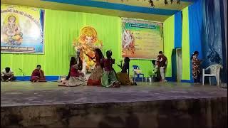 chudarandama vachadamma krishnudu song dance performance by ts genco colony Palvancha [upl. by Heimer778]