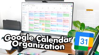 My Google Calendar System 🗓️ Student Productivity amp Time Management [upl. by Hyacinthia213]