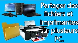 Partager des fichiers et des imprimantes [upl. by Keating770]