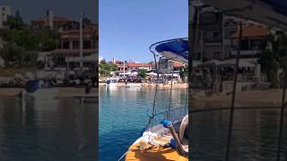 Greece Halkidiki Ammouliani island 🏝️ travel summer sea [upl. by Frierson]