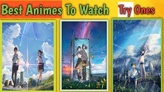 Best Animes To Watch For Beginners  Best Animes OF All Time  My Movie List [upl. by Ttoille]