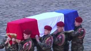 Hommage aux deux soldats tués en Centrafrique [upl. by Yelnet]