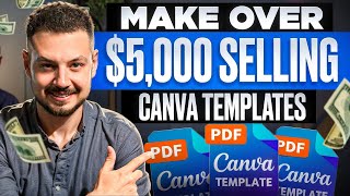 How I Earn 5000 by Selling CANVA Templates [upl. by Greta522]