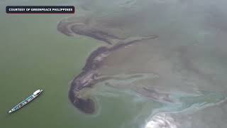 Oil from capsized tanker MT Terranova reaches Bulacan [upl. by Eednahs]