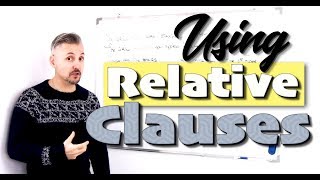 Lesson on RELATIVE CLAUSES who which that where [upl. by Alpers925]