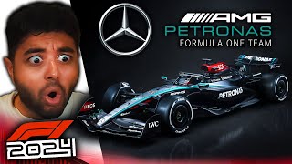 Mercedes F1 2024 Car Launch W15 Livery Reveal  F1 2024 Car Launch LIVE [upl. by Terrie508]