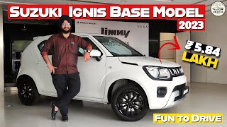 2023 Maruti Suzuki Ignis Sigma Base Model Review🔥 Price Features amp Specs  Cars Critique [upl. by Asabi84]