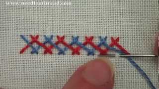 Double Herringbone Stitch [upl. by Opportina]