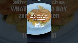 whatieatinaday zum abnehmen 🍽️ abnehmmotivation fulldayofeating food dailyvlog highprotein [upl. by Ydrah952]