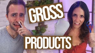 Trying the Grossest Products on Amazon w Ryland Adams Beauty Break [upl. by Ariew]