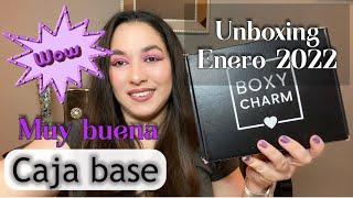 Boxycharm caja base Unboxing Enero 2022Boxycharm Unboxing Enero 2022 caja base [upl. by Rosenkrantz]